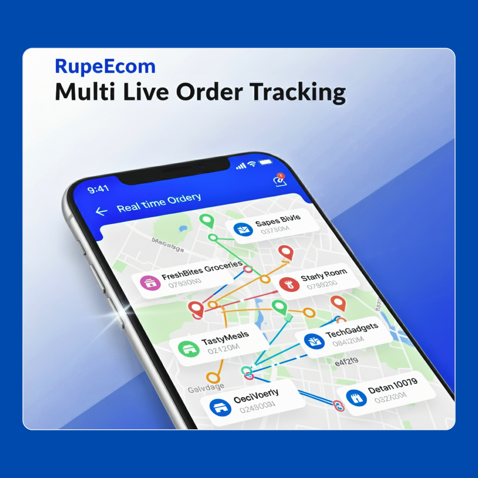 RupeEcom Multi Live Order Tracking